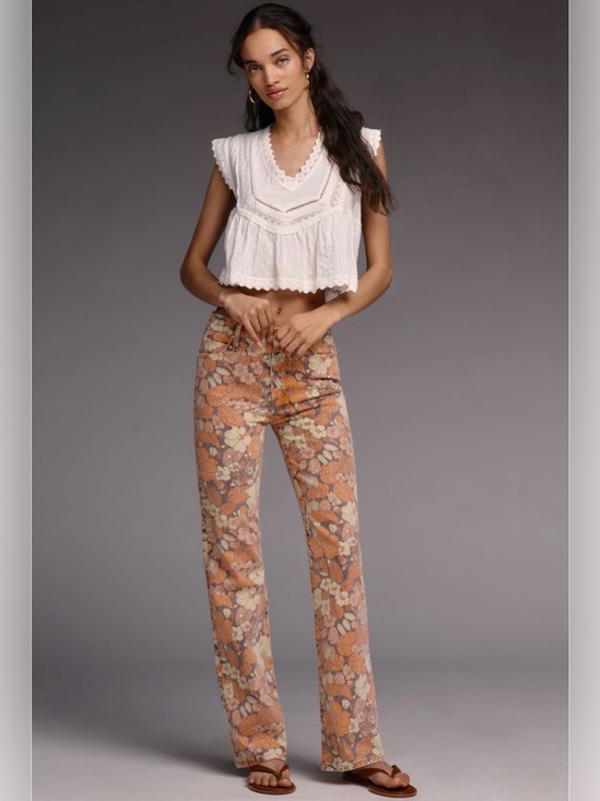 MOTHER Denim - MOTHER Kick It High-Rise Straight Jeans NWT